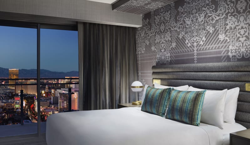 The Cosmpolitan Las Vegas - Terrace One Bedroom Fountain view